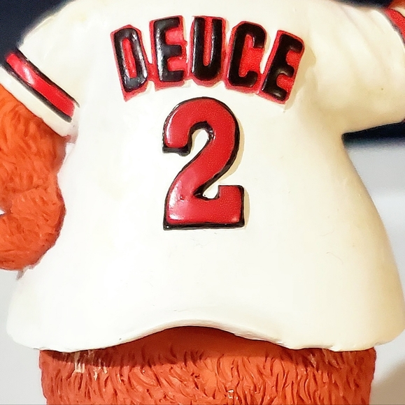 FRISCO ROUGH RIDERS "DUECE" MASCOT DOUBLE BOBBLEHEAD. 2003 COLLECTORS SERIES. - Picture 5 of 15